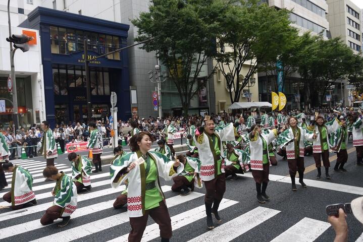 2016第一届国际踩街文化节-日本团踩街