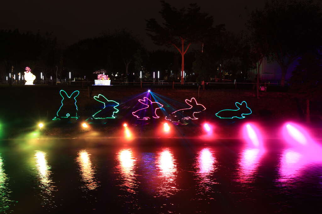 The “River of Light” Lantern Area