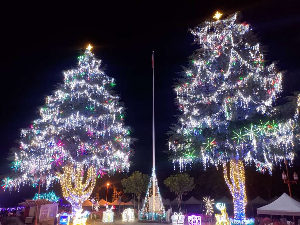 山谷燈光節 全台最高耶誕樹在梨山_0