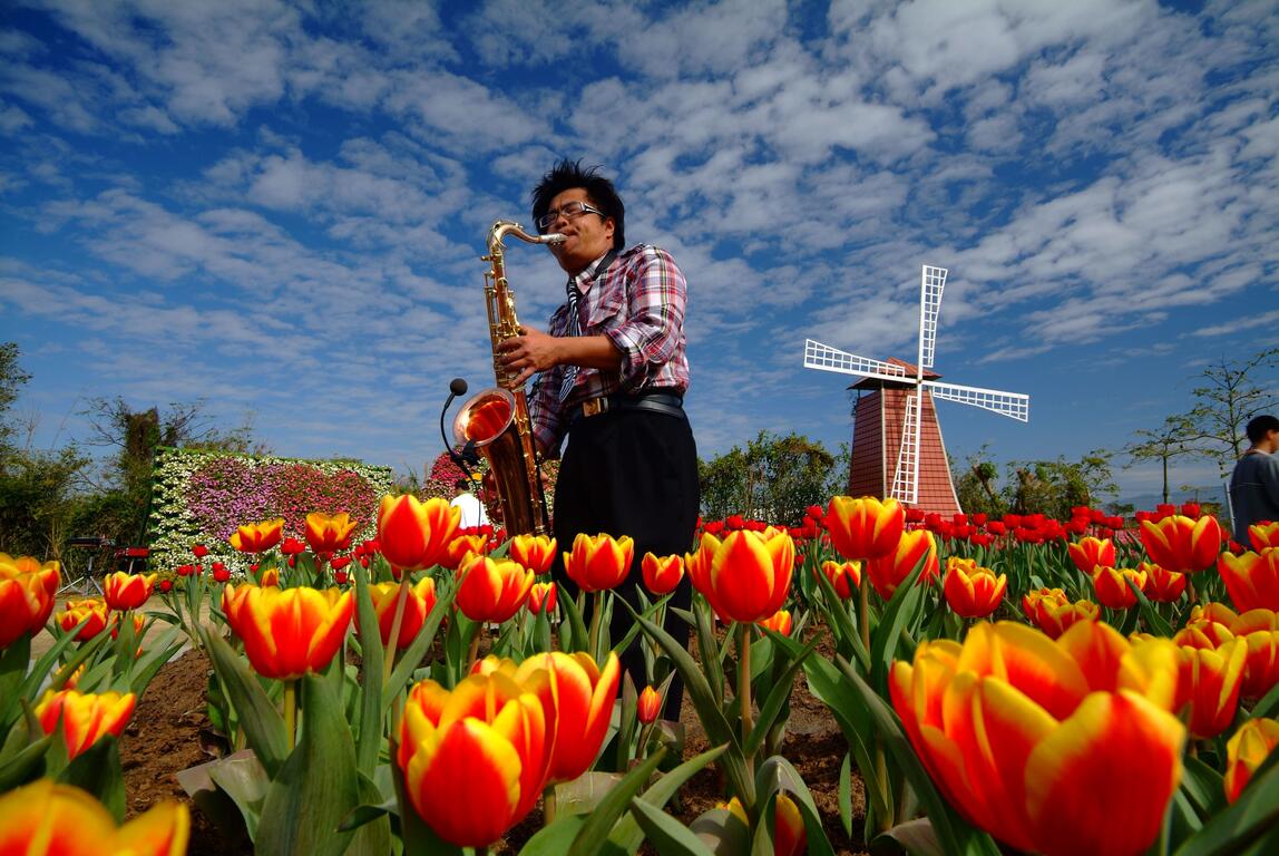 Chợ hoa du lịch Trung Xã