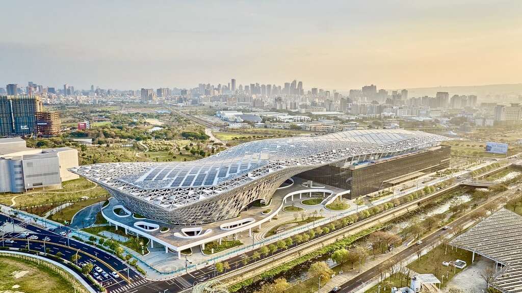 台中国际会展中心空拍