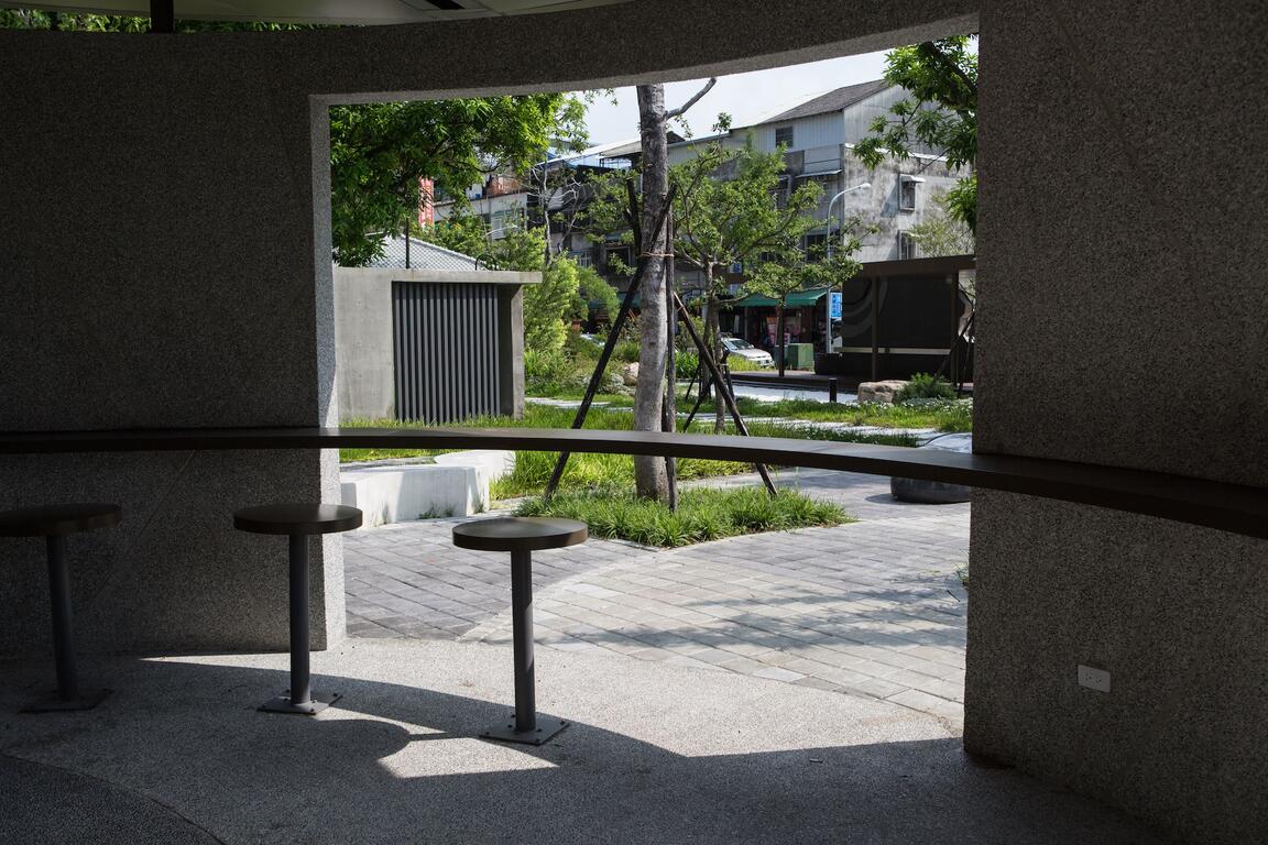 台中文学公园-椅子