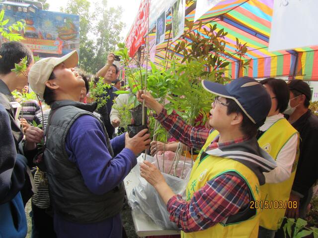 3月12日植樹節 台中地區同步贈苗活動熱烈展開