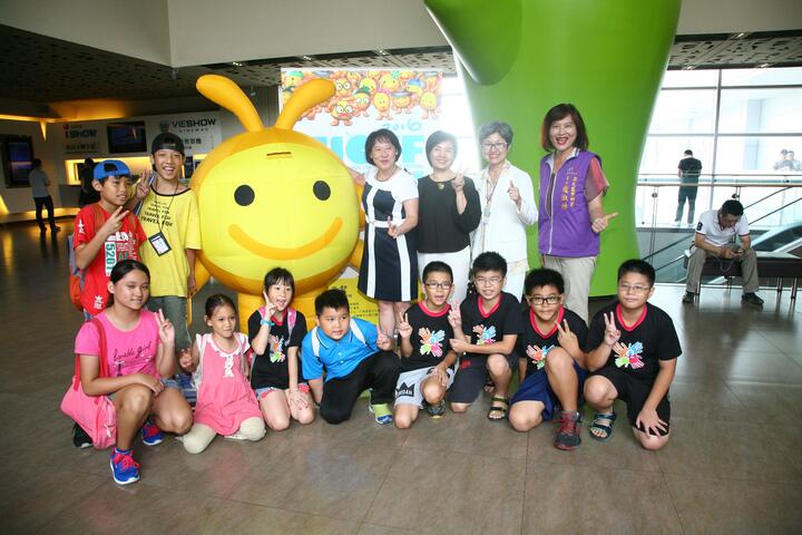 台湾国际儿童影展台中场首映 市长夫人：从小培养文化美感 提升竞争力