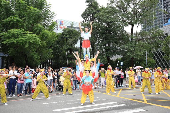 台中國際踩舞祭 臺灣舞蹈踩街表演