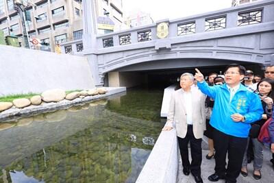 台中綠柳川治理有成 新竹縣長率團觀摩