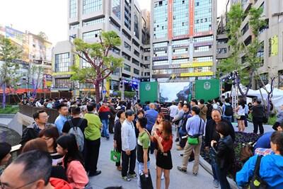 綠川水岸電聲夜登場 林市長:盼有生命的河川連結在地生活