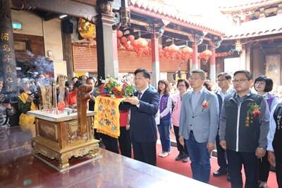 樂成宮旱溪媽祖熱鬧起駕 林市長任主祭官恭迎媽祖出巡