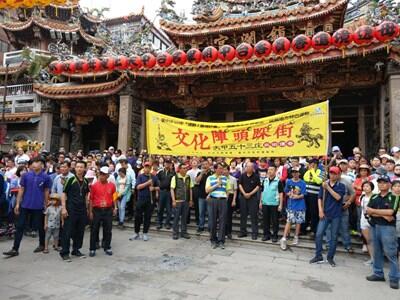 扎根傳統武術 中市府辦大甲五十三庄文化陣頭踩街