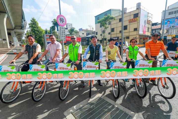 中市「自行車369」提前達標 林市長宣布續推「iBike 600」