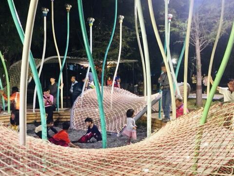 豐原葫蘆墩公園「大地調色盤」成為孩子遊樂園 花博三園區超多親子共遊空間