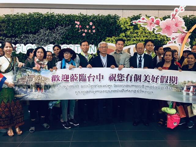 台中国际机场再添海外航班 金边定期航班今首航
