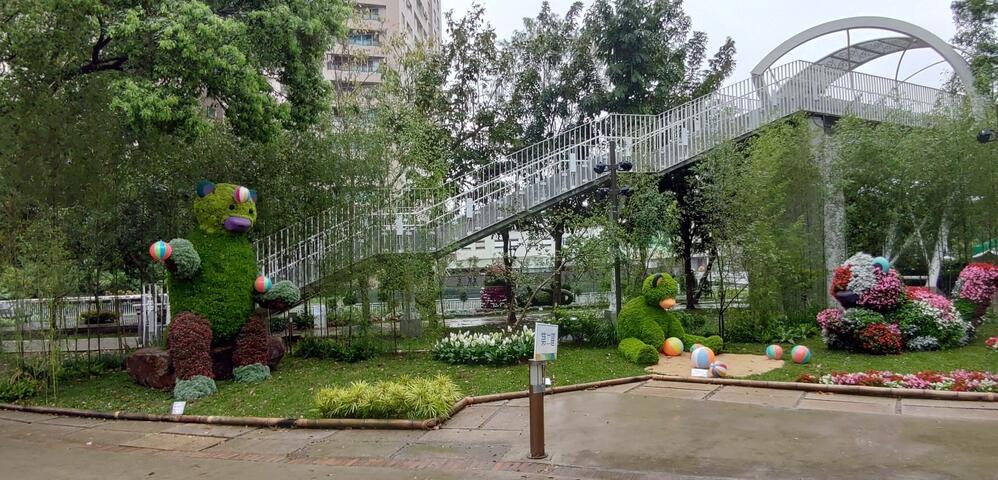 花博竞赛庭园区压轴「立体绿雕」决选出炉 丰原葫芦墩园区展至4/28