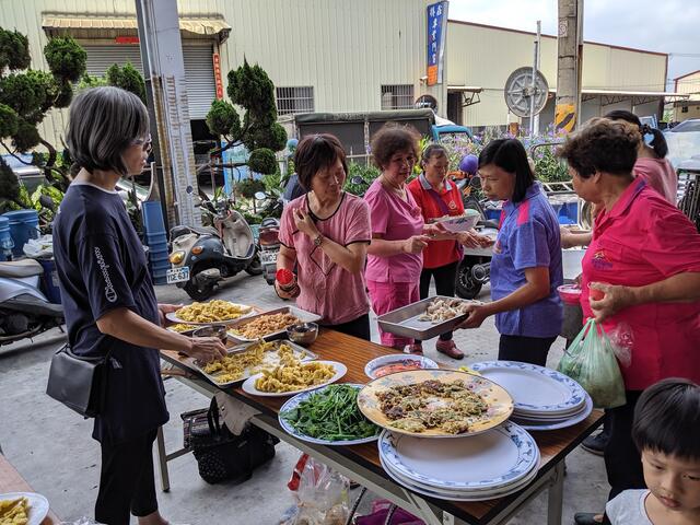 溪洲社区活动中心举办-多元行销-活话社区-风味餐发表会
