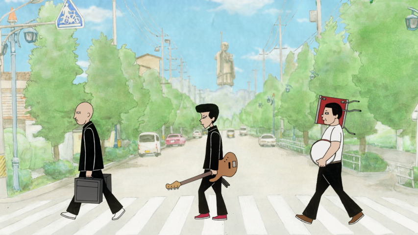 耗时8年音乐动画-摇滚吧-中二乐团-致敬披头四乐团将在台中首映