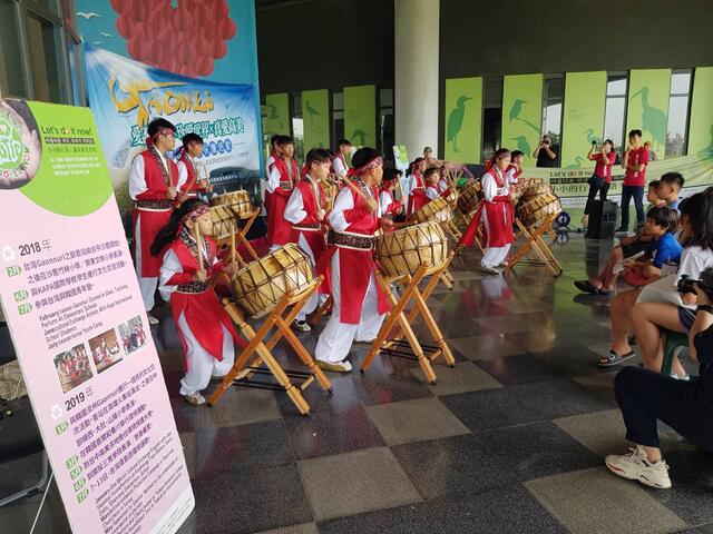 gaonnuri國際青少年文化交流太鼓表演團帶來精彩演出