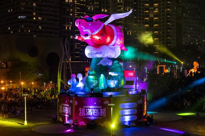 2019中臺灣元宵燈會於文新森林公園舉行-此場地也將是2020燈會副展區