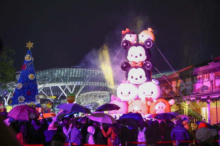 2019台中耶誕城夢想世界-點燈