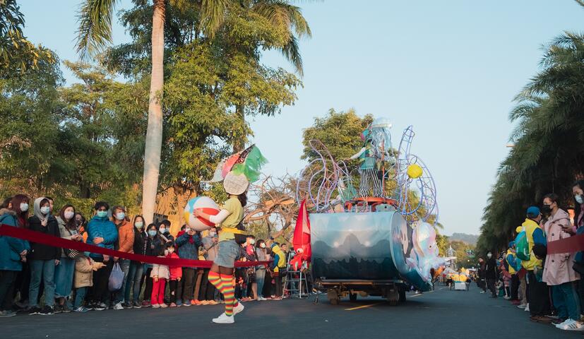 寶島炫光巡邏隊海洋爵士樂器車巡演