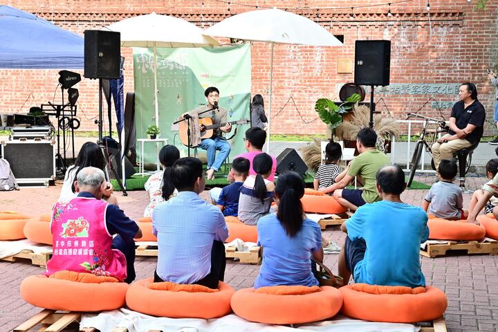 獨立歌手克里夫東勢開唱-中秋連假客家園區聽音樂