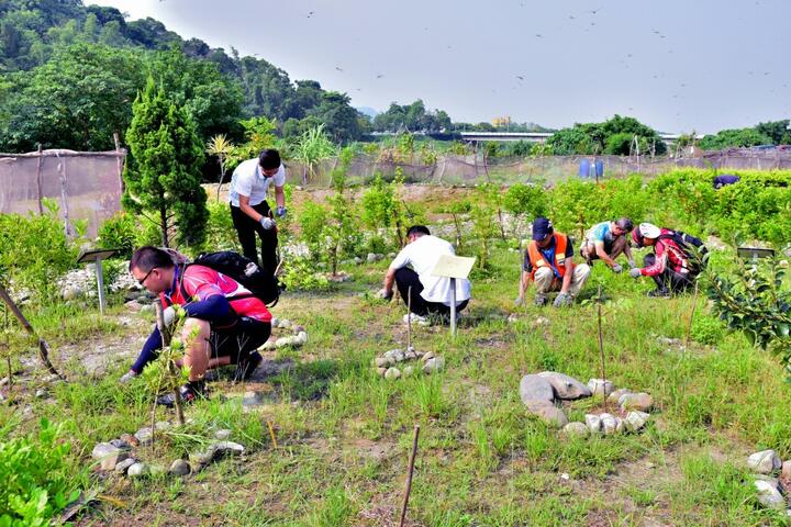 竹仔坑生態園區舉辦環境教育課程