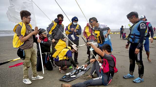 一起為風箏衝浪活動開箱-開啟-2022大安海觀光活動