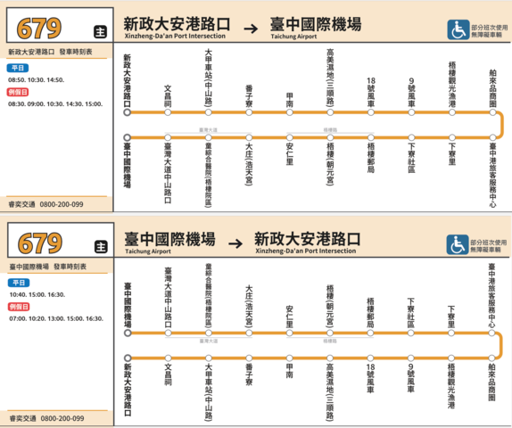 679路公车路线图