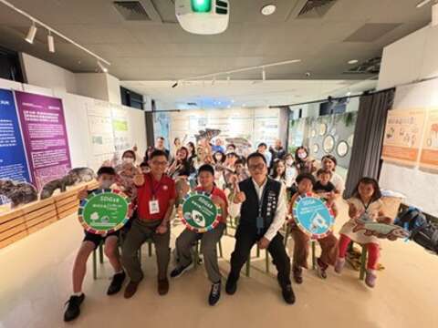 保護石虎-拓印大自然之美-中市水利局引領民眾體驗保育行動-共襄保育盛舉