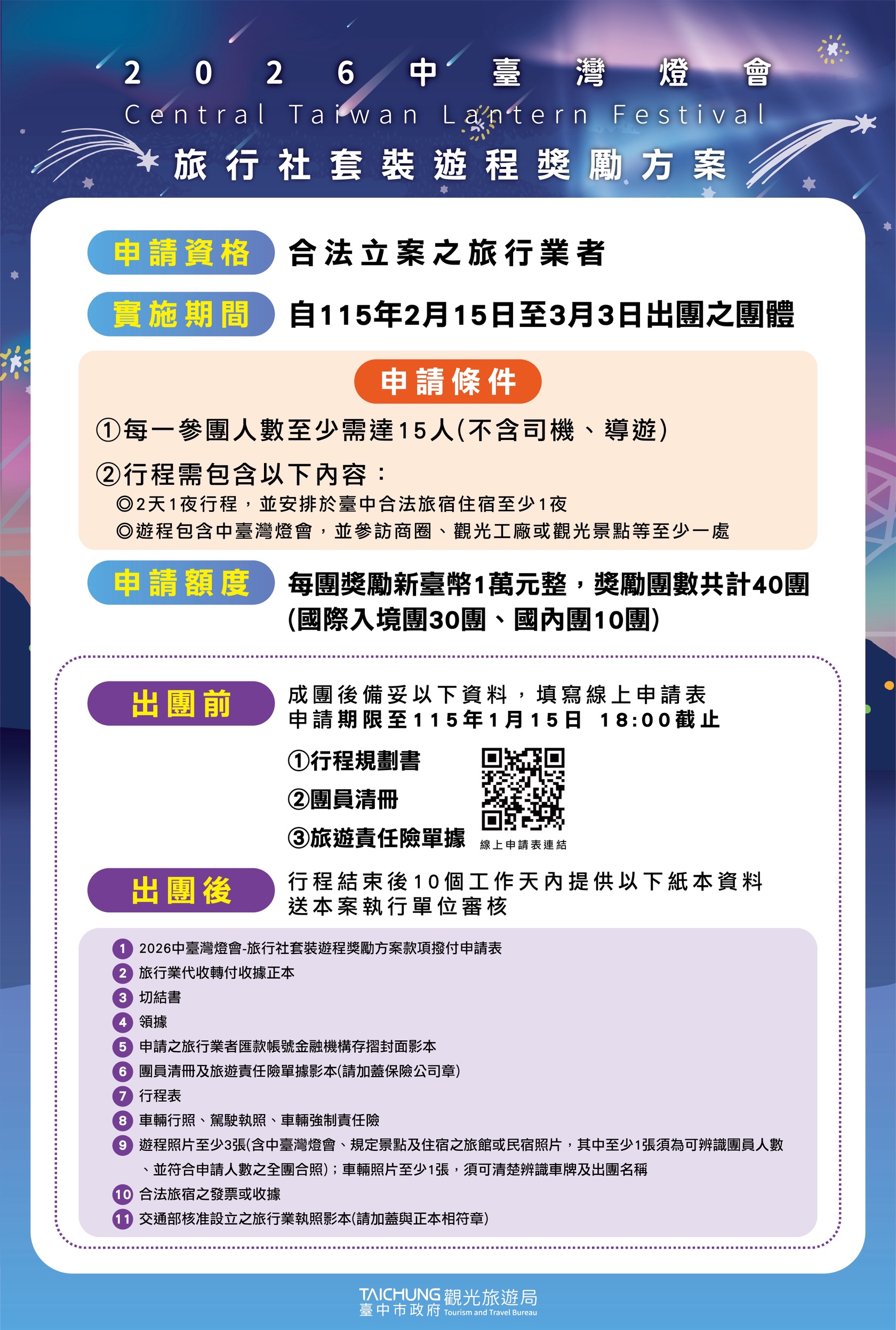 旅行社套装游程奖励方案