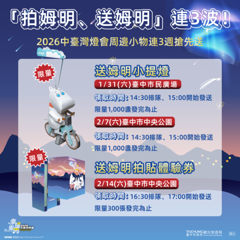 拍姆明-送姆明-連3波