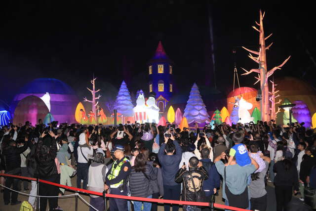 許多民眾來到現場一同共襄盛舉