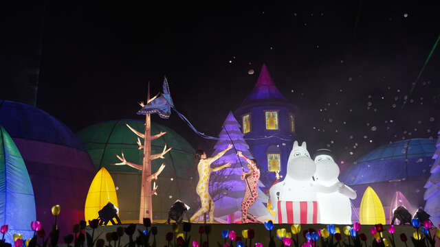 真人展演為主燈秀增添生命力