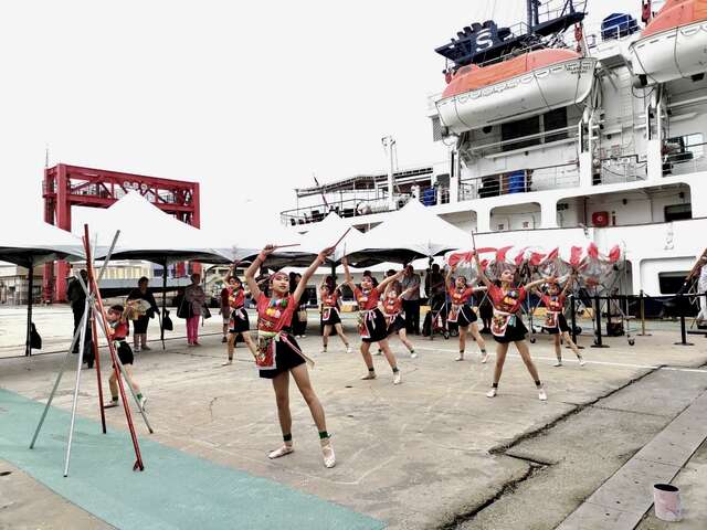 原民风格舞蹈活力迎宾