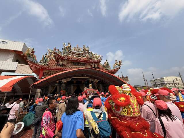 德国访团至云林保胜宫迎接妈祖圣驾