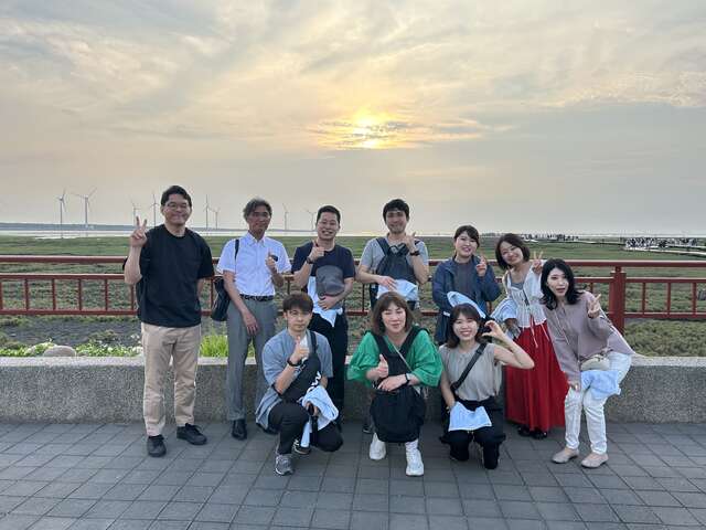 邀请日本旅行业及网红踩线推动高美湿地国际观光声量