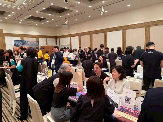 推廣會現場台日業者密切交流