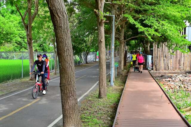 台中潭雅神綠園道升級完工