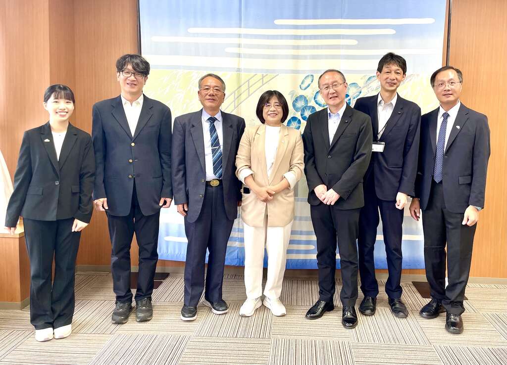 拜會金澤市役所進行台日城市政府間友好交流