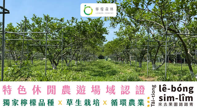 台中外埔檸檬森林
