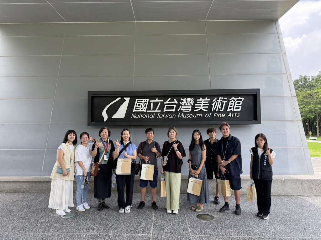 日本kol參訪國立台灣美術館