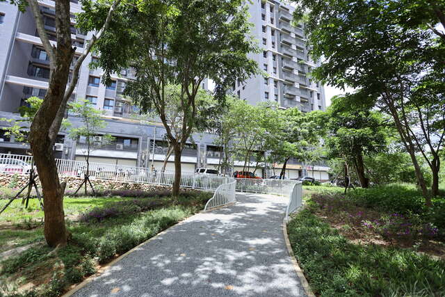 大雅中科公园绿带 串接工程完工照