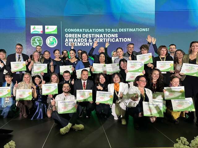 2026绿色旅游目的地全球得主大合照
