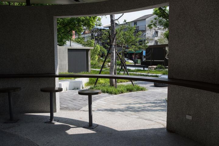 臺中文學公園-椅子