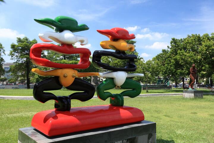 豐樂雕塑公園-紅黃綠