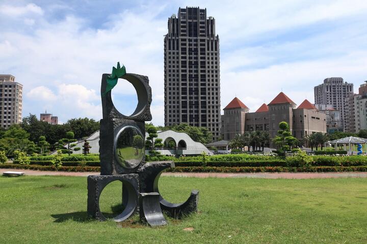 丰乐雕塑公园-圆形装置艺术