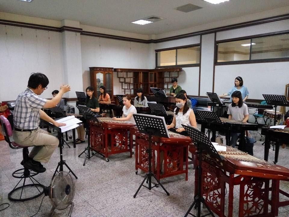 台湾扬琴乐团进驻台中港区艺术中心-团练