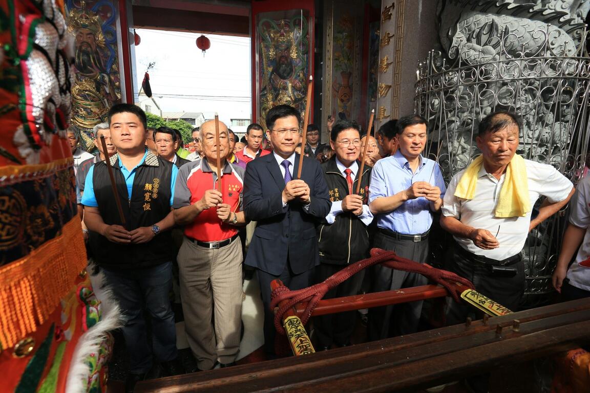 恭迎万兴宫妈祖起驾 林市长盼更多人体验台中妈祖文化