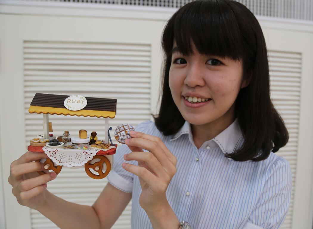 炎夏沁凉疗癒系手作 袖珍糕点餐车