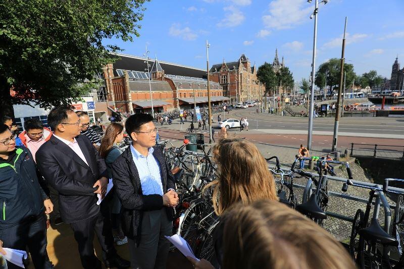 林佳龍參訪阿姆斯特丹