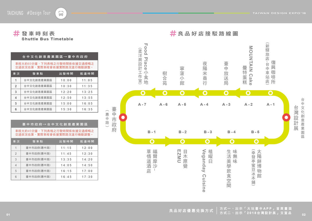 周邊交通接駁與停車資訊